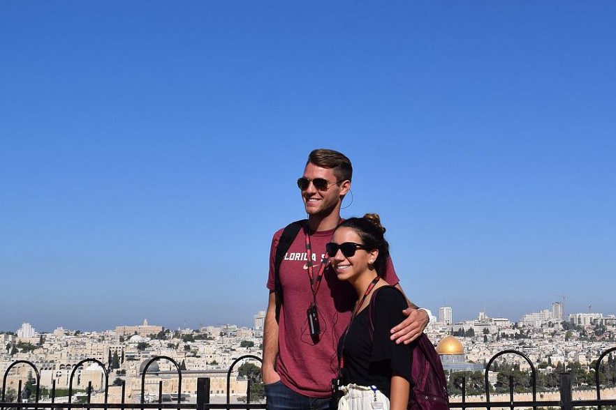 Derek in Israel